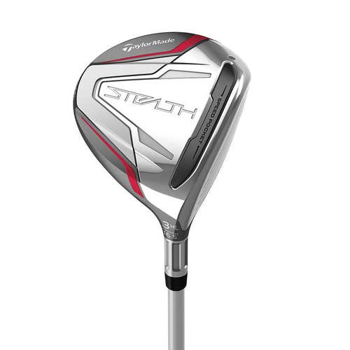 NEW WOMEN'S TAYLORMADE STEALTH 16.5* 3HL FAIRWAY WOOD ALDILA ASCENT 45 LADIES FLEX + HEAD COVER