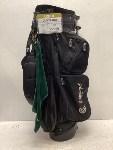 Used Cleveland Mens Stand Bag Black 11443-S000195979