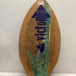 Used Victoria Sport WOOD Skim Board Brown 39" 11443-S000195960