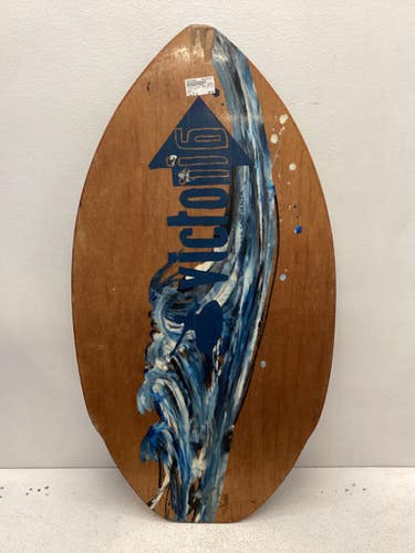 Used Victoria Sport WOOD Skim Board Brown 42" 11443-S000195959