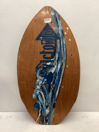 Used Victoria Sport WOOD Skim Board Brown 42" 11443-S000195959