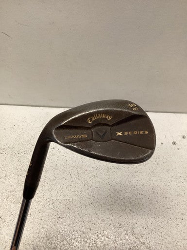 Used Callaway JAWS X SERIES Golf Chipper LH 58 Degree 11443-S000195988