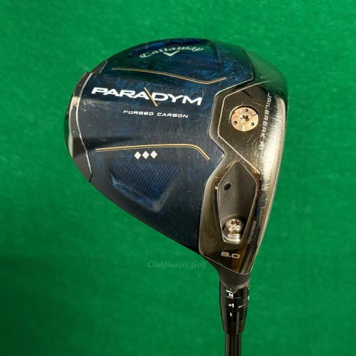 Callaway Paradym Triple Diamond 8 Driver HZRDUS Smoke RDX 6.5 Extra Stiff