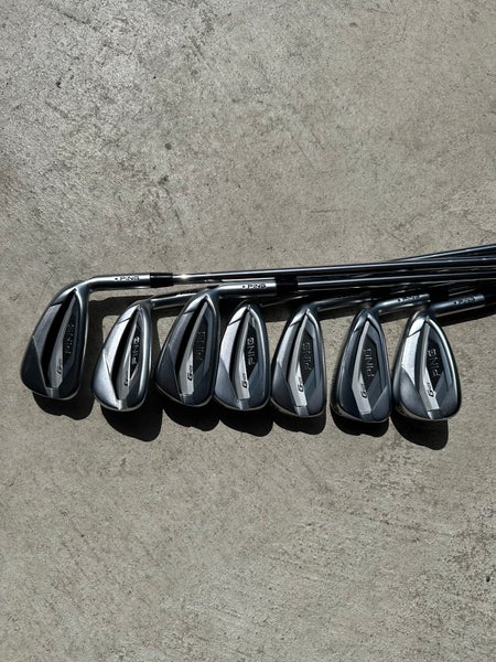 2021 Ping G425 Right Handed Iron Set Stiff Flex Steel Shaft (Used)