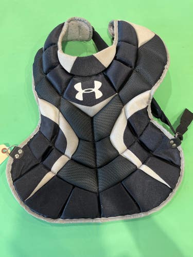 Black Intermediate Under Armour Victory Series Catcher's Chest Protector (Used)