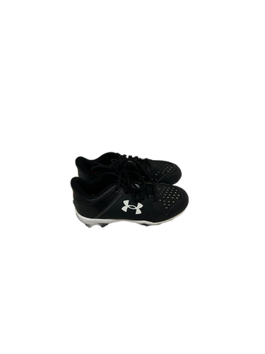 Used Under Armour Leadoff Jr 1 Black Baseball Cleats 11692-S000137210