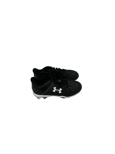 Used Under Armour Leadoff Jr 1 Black Baseball Cleats 11692-S000137210