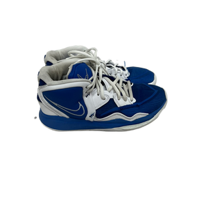 Used Nike KYRIE INFINITY TB Basketball Shoes M White And Royal Blue Senior 6.5 11692-S000138809