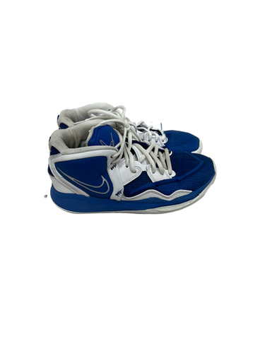 Used Nike KYRIE INFINITY TB Basketball Shoes M White And Royal Blue Senior 6.5 11692-S000138809