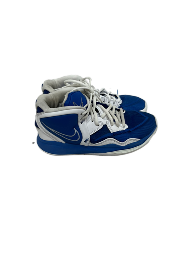 Used Nike KYRIE INFINITY TB Basketball Shoes M White And Royal Blue Senior 6.5 11692-S000138809