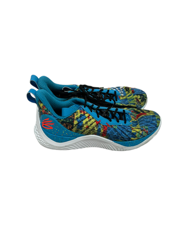 Used Under Armour CURRY 10 SPK Basketball Shoes M Carolina Blue Senior 10.5 11692-S000138810