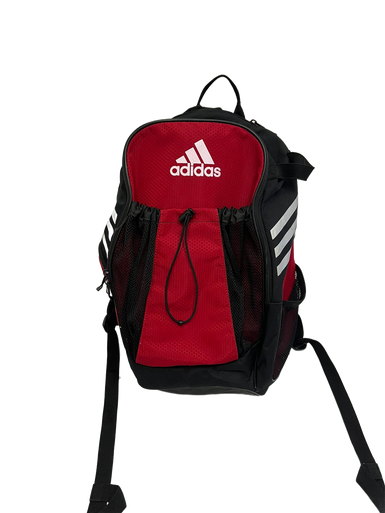 Used Adidas Soccer Player Sackpack Black And Red 11692-S000138839