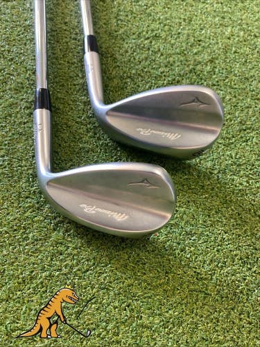 Used Mizuno Pro T-1 Wedge Set 54*, 60* Dynamic Gold Tour Issue S400 Steel