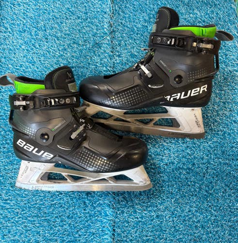 Senior Bauer Konekt Hockey Goalie Skates Regular Width 8 (Used)