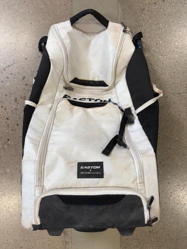 White Easton x Jen Schro Wheeled Catcher's Bag (Used)
