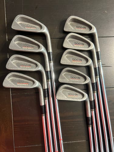 RH Wilson 1200tn Gear Effect iron set