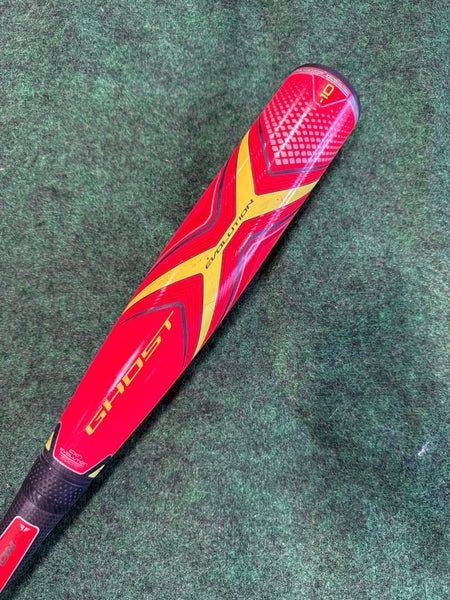 2019 Easton Ghost X Evolution Composite Bat USABat Certified (-10) Composite 20 oz 30.5" (Used)