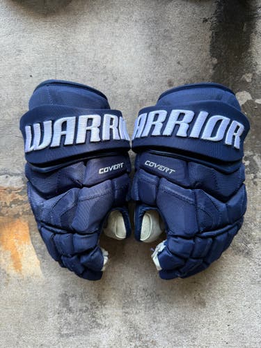 USED Warrior Covert Pro Gloves 13" Navy Blue Pro Stock - Florida