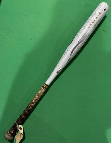 White 2023 Easton Ghost Unlimited Composite Bat (-11) Composite 19 oz 30" (Used)
