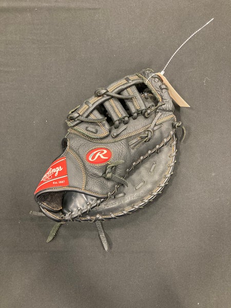 Black Rawlings Renegade RH First Base Baseball Glove 12.5" (Used)