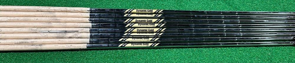 True Temper Dynamic Gold S400 4-PW, AW Shaft Set - Used