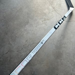 P88 95 Flex Senior CCM RibCor Trigger 9 Pro Left Hand Hockey Stick Pro Stock NCAA