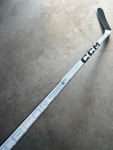 P88 95 Flex Senior CCM RibCor Trigger 9 Pro Left Hand Hockey Stick Pro Stock NCAA