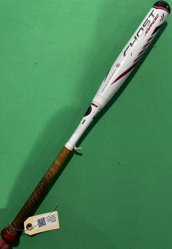 White 2025 Easton Ghost Advanced Composite Bat (-11) Composite 19 oz 30" (Used)