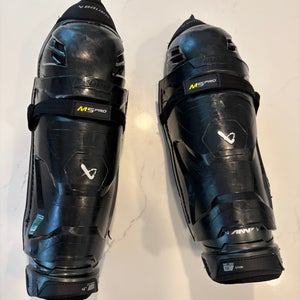 Senior Bauer M5 Pro 16" Shin Pads  (Used)