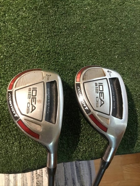 Adams Idea A12 OS Hybrids Set (3H & 4H) Seniors Lite 55g ProLaunch Blue Graphite