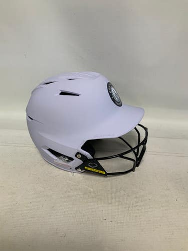 Used Evoshield WB5725706SM Batting Helmet w/Mask White SM 11823-S000032906