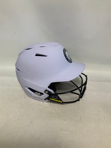 Used Evoshield WB5725706SM Batting Helmet w/Mask White SM 11823-S000032906