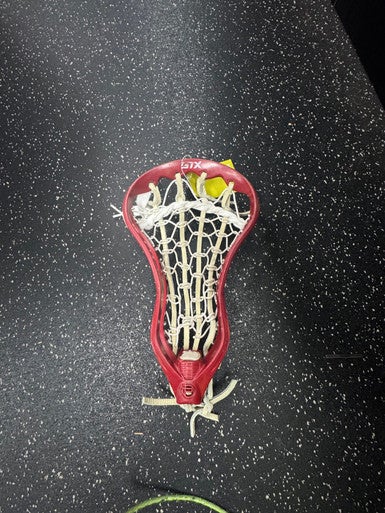 Used STX SUPERPOWER Mens Lacrosse Head Maroon 11849-S000029691
