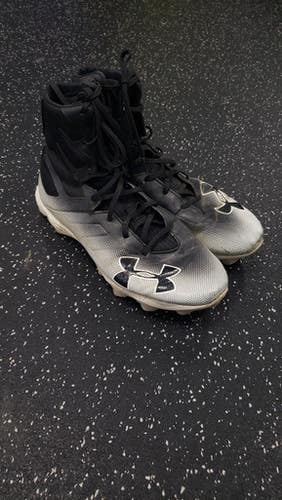 Used Under Armour Adult FB Cleats Black Senior 9 11849-S000029686
