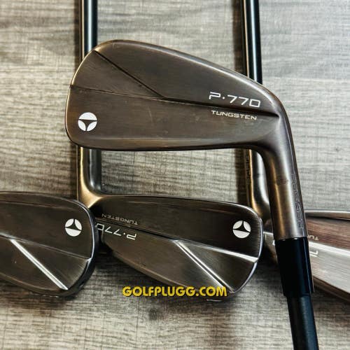 Taylormade P770 2023 Copper Iron Set 4-PW / KBS C-Taper Steel, Extra Stiff (306)