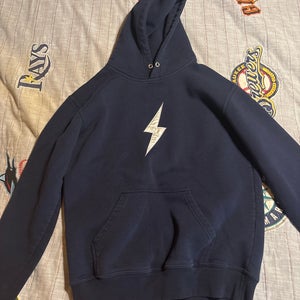 Bruce Bolt Large navy Hoodie