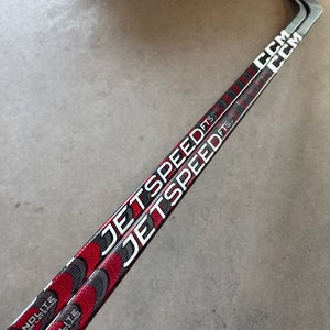 2 PACK 80 Flex P90TM Senior CCM JetSpeed FT5 Pro Left Hand Hockey Stick Pro Stock (New)