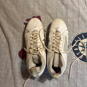 Nike Vapor Football Cleats, White, Size 11, Used