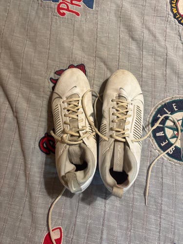 Nike Vapor Football Cleats, White, Size 11, Used