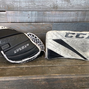 CCM EFlex 5 Full Right Glove And Blocker (Used)