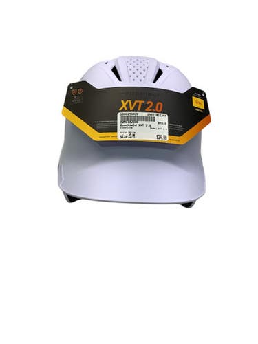 Used Evoshield XVT 2.0 Batting Helmet No Mask White S/M 11347-S000251420