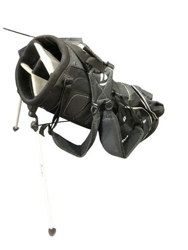 Used Taylormade 4 WAY RJ REYNOLDS Mens Stand Bag Black 11347-S000251415