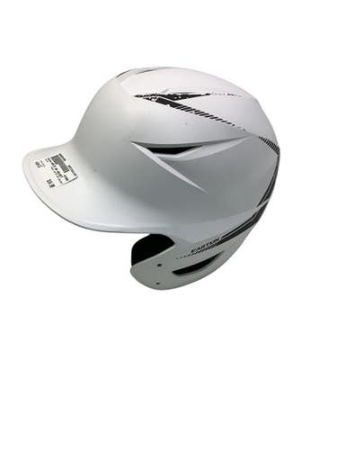 Used Easton WHITE BB HELMET Batting Helmet No Mask White LG 11347-S000251409