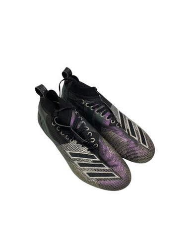 Used Adidas ADIZERO 8.0 Adult FB Cleats Black Senior 7 11347-S000251338