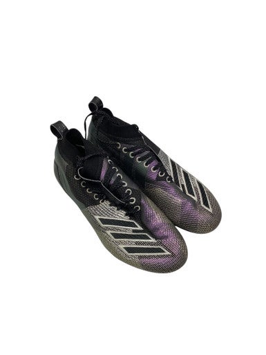 Used Adidas ADIZERO 8.0 Adult FB Cleats Black Senior 7 11347-S000251338