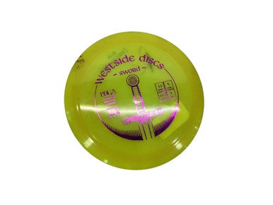 Used Westside SWORD Disc Golf Driver Yellow 11347-S000251308