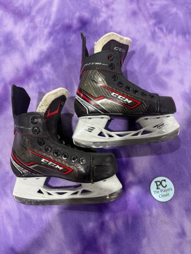 Youth CCM JetSpeed FT360 Hockey Skates Regular Width 13 (Used)
