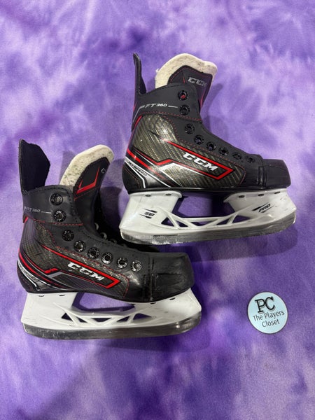 Youth CCM JetSpeed FT360 Hockey Skates Regular Width 13 (Used)