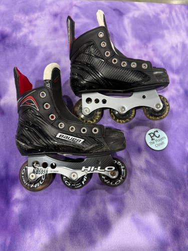 Youth Bauer Vapor XR300 Inline Skates Regular Width Size 13 (Used)
