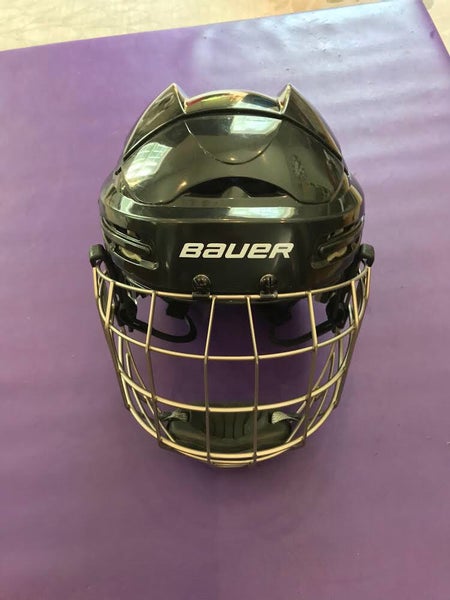 Bauer 5100 Helmet Senior Medium with Upgraded Bauer Profile III Cage (Used)